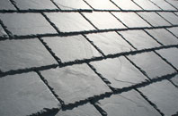 Strontian slate roof